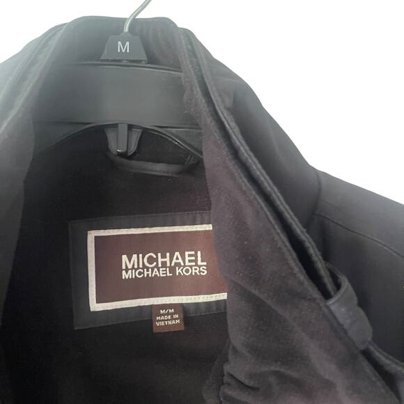 Michael Kors Men's Size Medium Black 2 In 1 Interchangeable Winter Jacket Coat - Picture 4 of 11